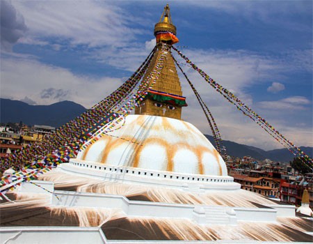 bouddhanath stupa-best place to see in kathmandu