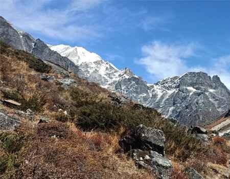 best weather in autumn in the mera peak reagion.
