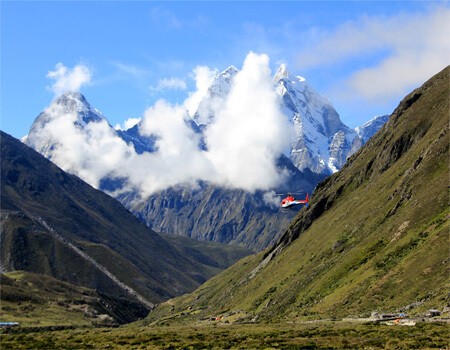 Everest base camp helicopter tour cost