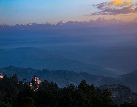 how to reach nagarkot from kathmandu to see sunrise and sunset with magnificent mountain views?
