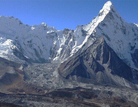 Everest high passes trek view