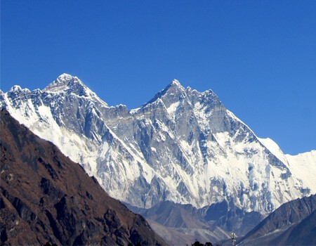 Mountan fight in Nepal