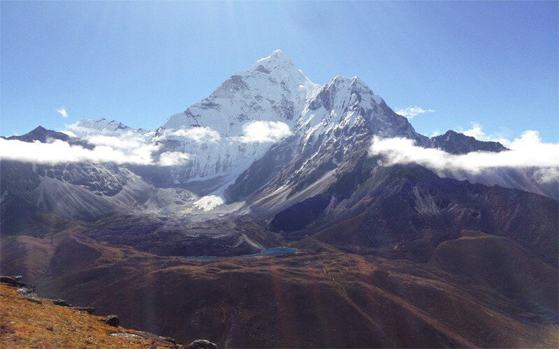 Amadablam from on the way to Kongma La