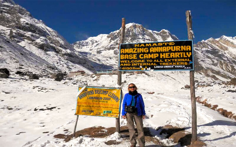 annapurna base camp trek in march