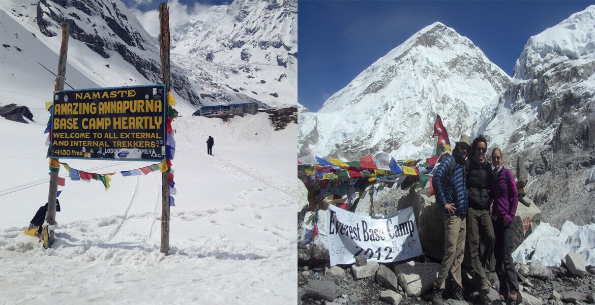 Annapurna Base Camp VS Everest Base Camp Trek