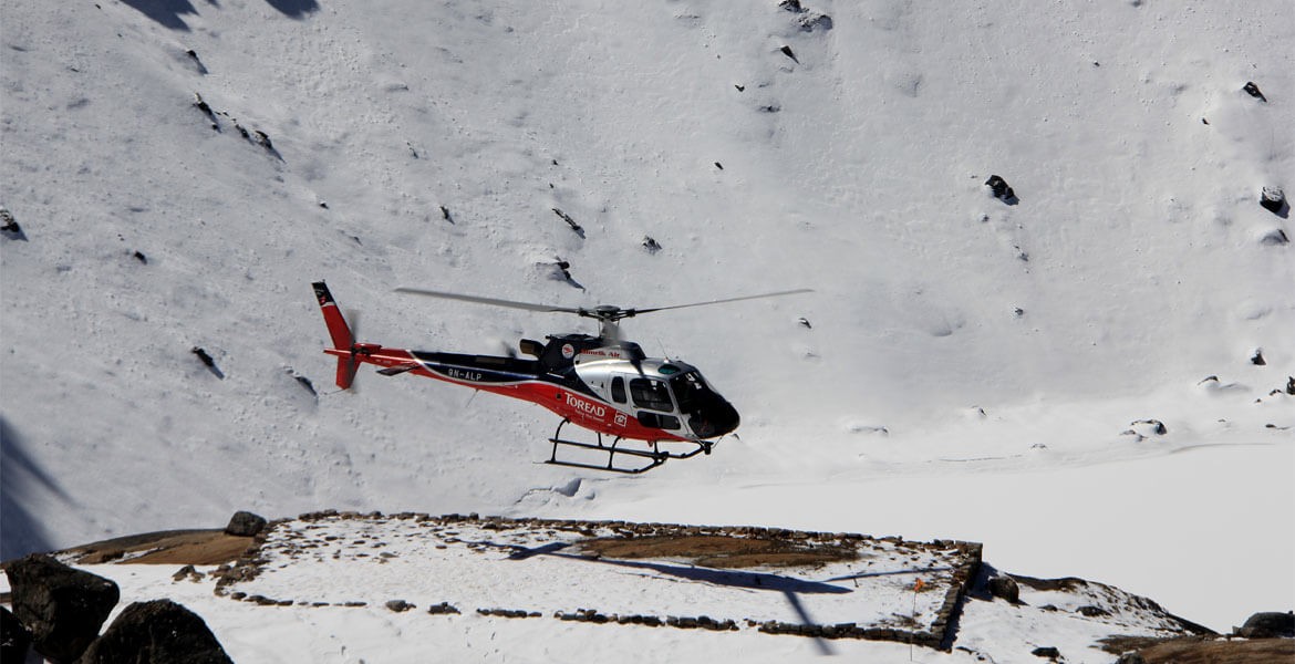 Free Everest Helicopter Tour