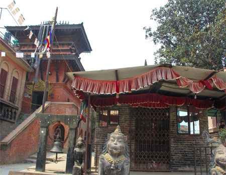 ancient religious hindu temples in bungmati