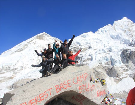 Everest base camp trekking