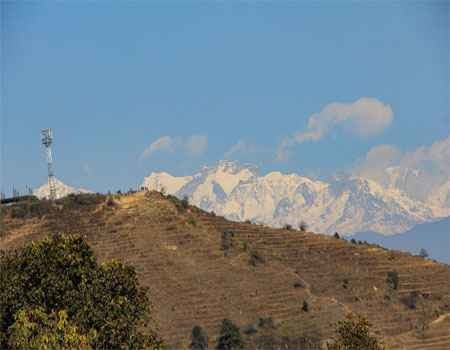 ganesh himal view from suryachaur during suryachaur to tinpiple day hike